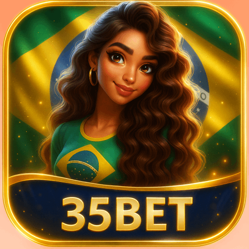 Imagem promocional da 35BET mostrando a plataforma e suas vantagens